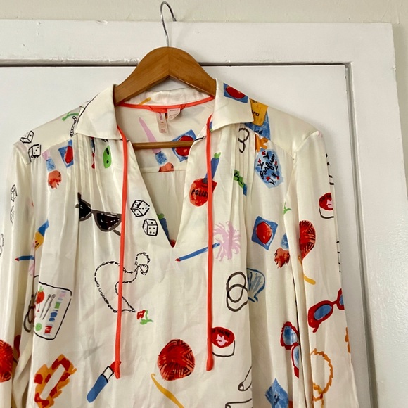 NWT Anthropologie Set LyreBird Phthalo Ruth x LyreBird Silky Size XXS Set $146 - Picture 5 of 11